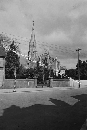 CHURCH FROM STREET (HOUSES REMOVED)